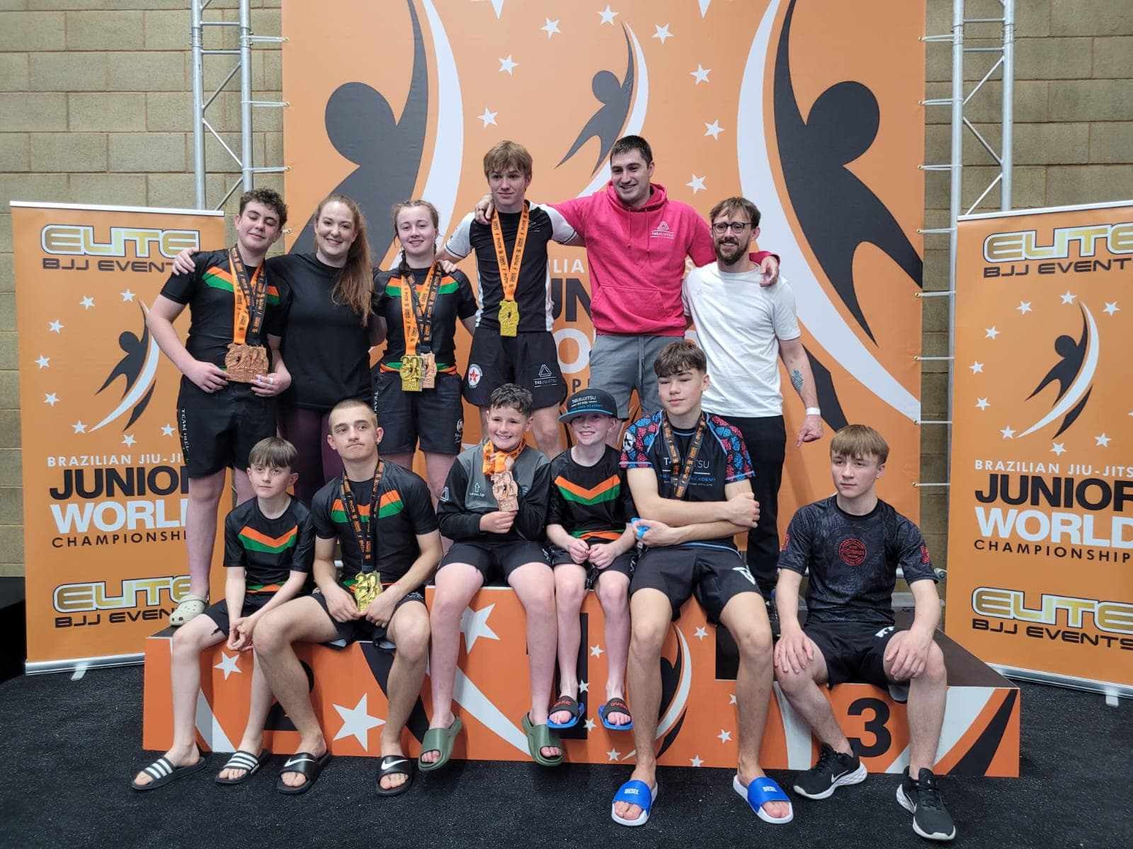 T45 Jiujitsu and T45 Isle of Man at the Junior World Championships